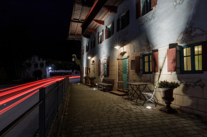 Hotel Seebacher Haus am Abend