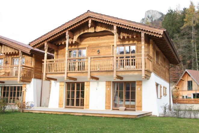 Hausfront Landsitz Fuschlsee
