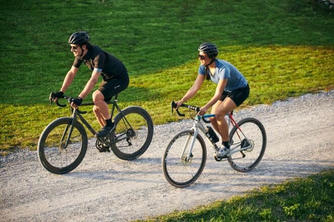 Gravelbiker im Bregenzerwald