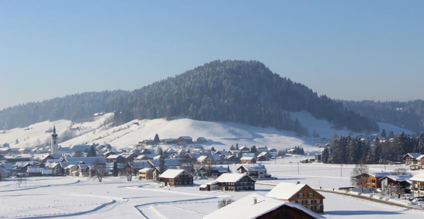 Hittisau im Winter