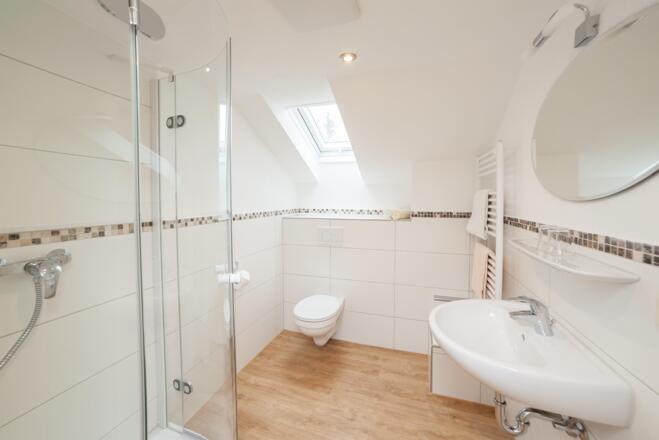 Badezimmer - Ferienwohnung Grüntenblick