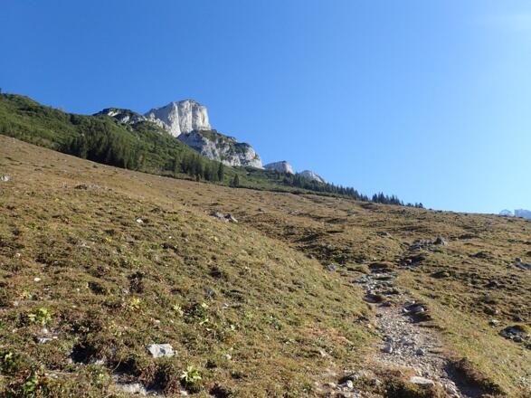 Unterhalb der Stuhlalm