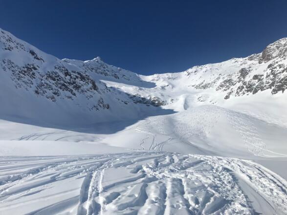 Blick zum Manigenbachkogel