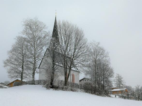Kirche Winter