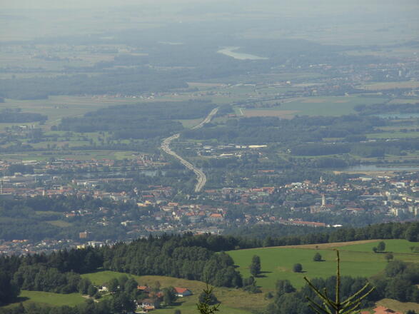 Ein herrlicher Blick bietet sich uns vom Dreitannengipfel.