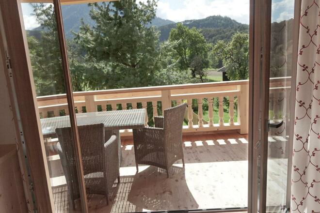 Ausblick Balkon