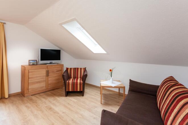 Wohnbereich - Ferienwohnung Grüntenblick