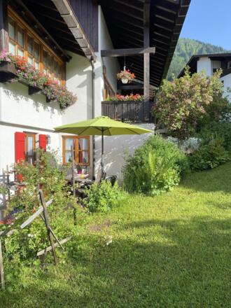 Blick auf die Terrasse