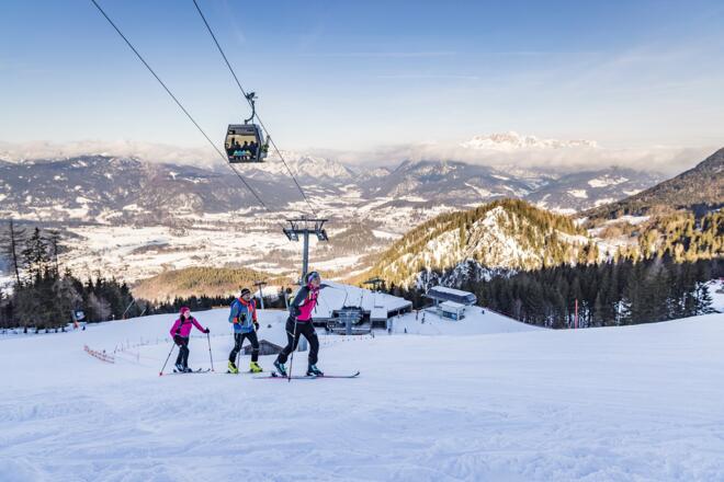 Aufstieg über das Jennerfeld