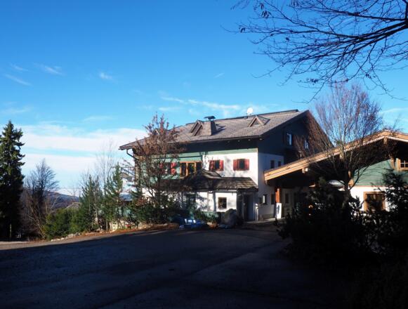 Wieder am Hochberghaus 1132m beim Abstieg