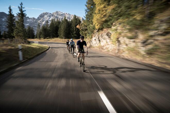 Rennradfahren auf der Rossfeld Panoramastraße