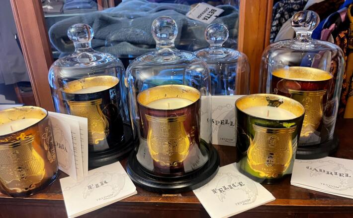 Cire Trudon Kerzen in der Greisslerei Traunkirchen