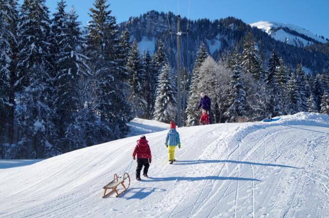 Rodelbahn Krähenberg Sibratsgfäll