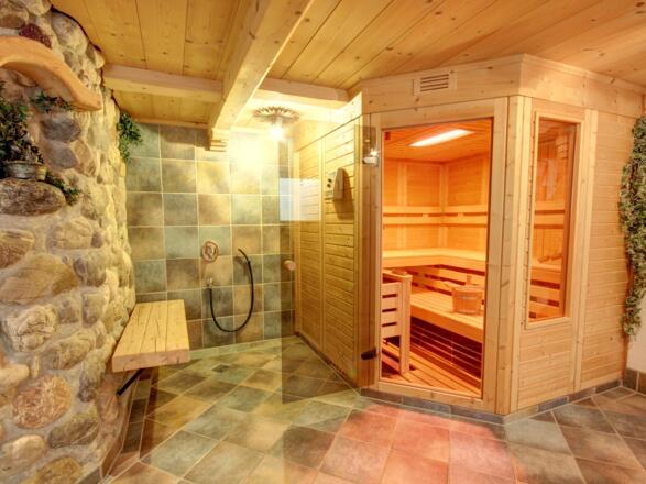 Unsere Sauna