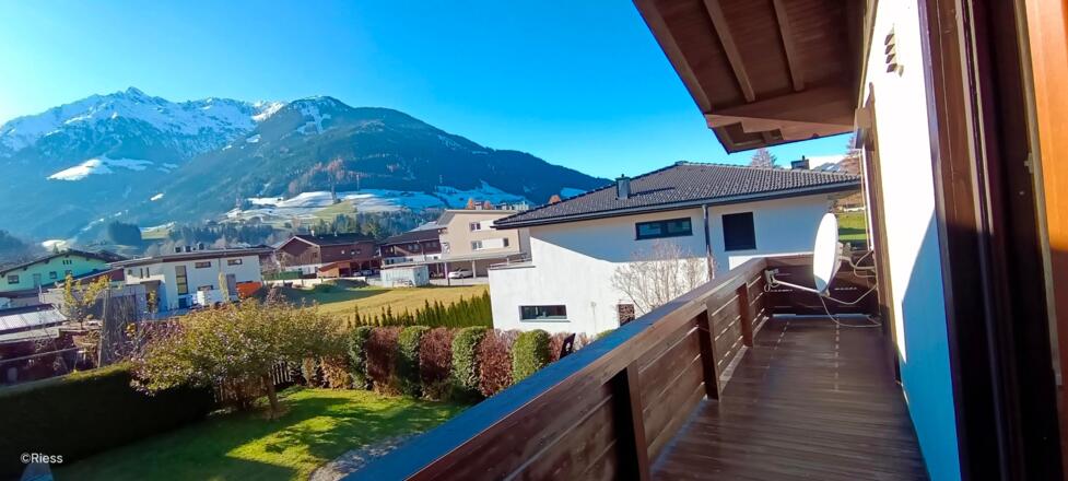 Aussicht vom Balkon