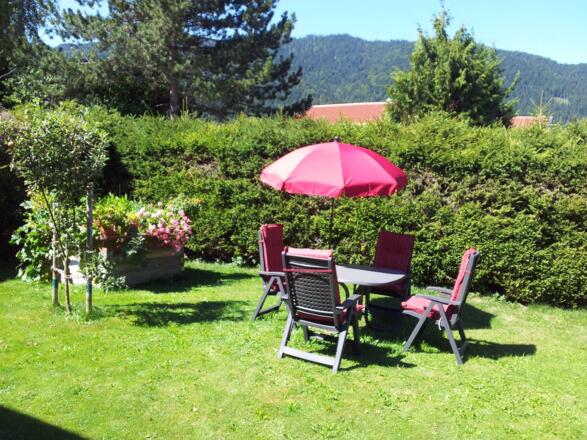 Ferienwohnung Haulle Kreuth am Tegernsee Gästegarten