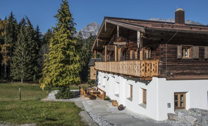Bauernhaus als Luxuschalet