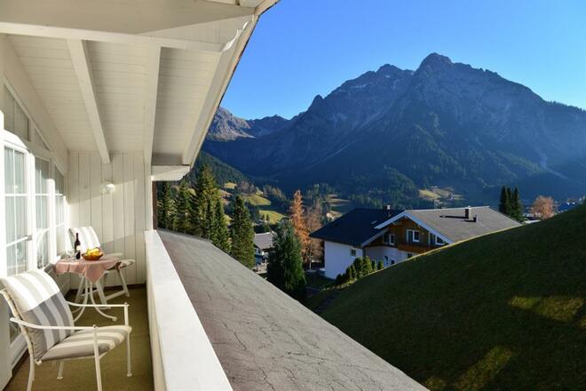 Ausblick Wohnung Widderstein