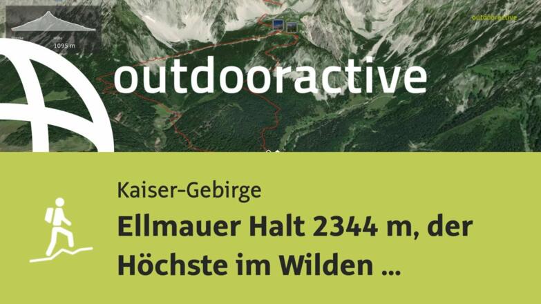 Ellmauer Halt 2344 m, der Höchste im Wilden Kaisers