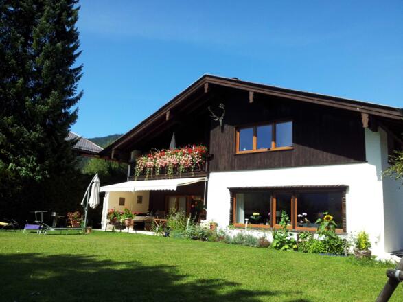 Ferienwohnung Haulle Kreuth am Tegernsee Gartenseite Südlage