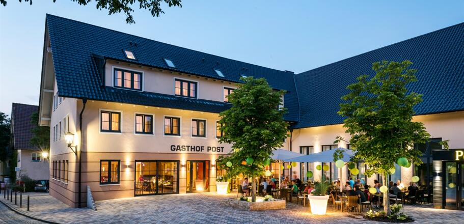 "die POST Hotel + Gasthof" - Aussenansicht