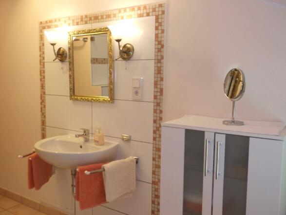 Ferienwohnung Haulle Kreuth am Tegernsee Badezimmer