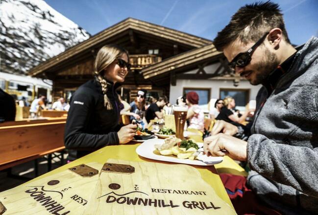 Downhill Grill winter