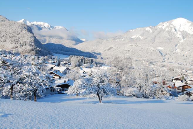 Winterliches Unterwössen