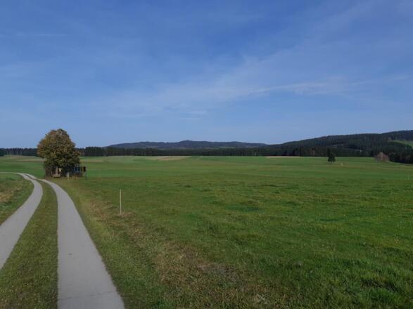 Ebene nach Rainbach in Richtung Passberg / Kerschbaum