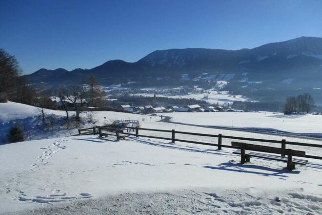 Winterlandschaft Samerberg