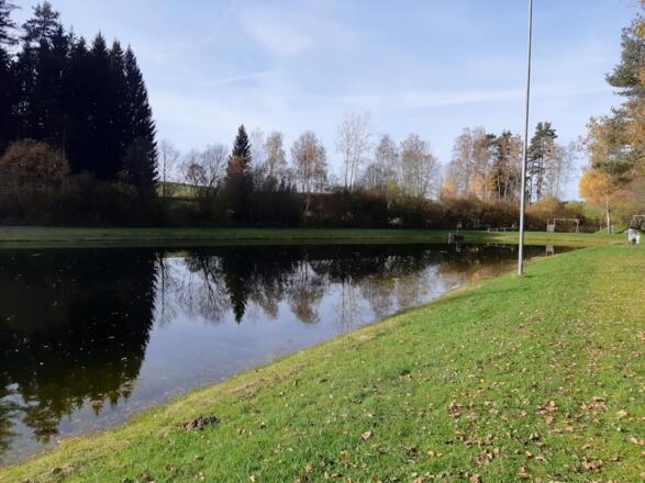 Freizeitanlage Rainbach, mit Bademöglichkeit im Sommer / Stockschießen im Winter