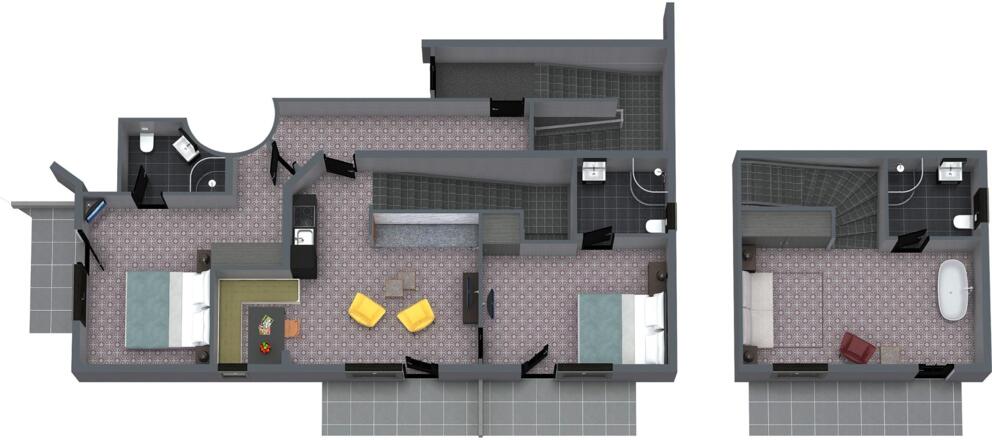 Layout - Top3-Duplex-Penthouse