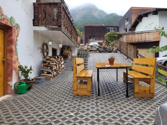 Sitzbereich außen