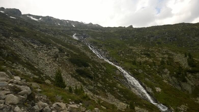 Letzer Anstieg zur Hütte