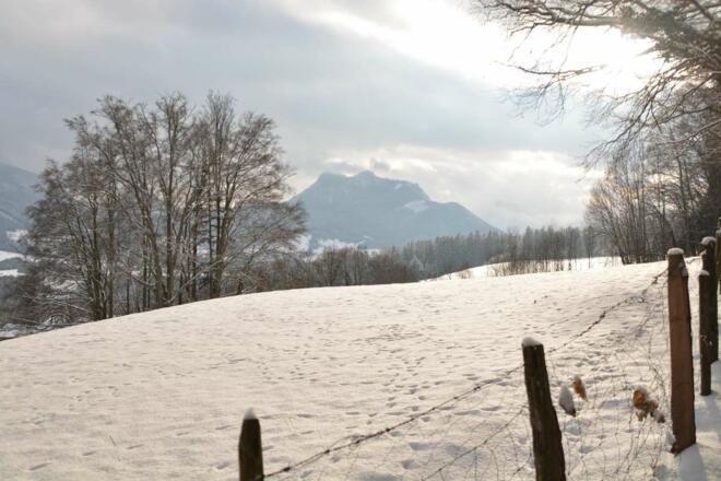 Winterlandschaft Samerberg