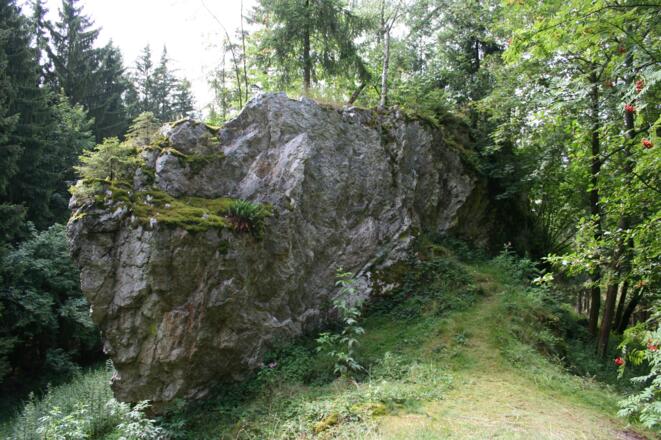 Pfahl in Weißenstein