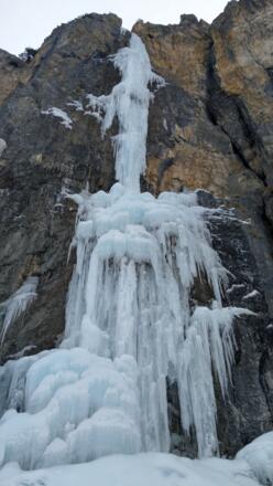 Ansicht der Kerze von unten