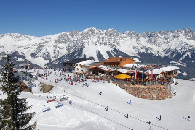 Panoramarestaurant Bergkaiser im Winter