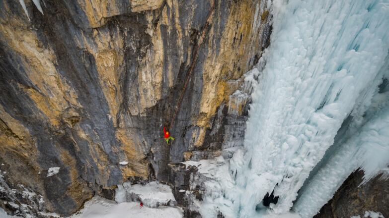 In der 2. Seillänge