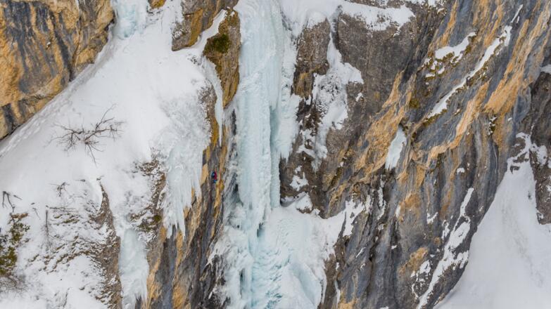 In der 2. Seillänge