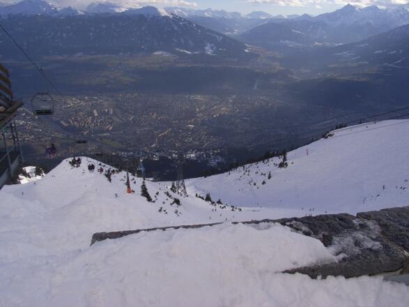 Blick über Innsbruck