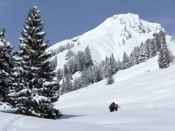 Landschaftlich ansprechender Anstieg zum Rether Kopf