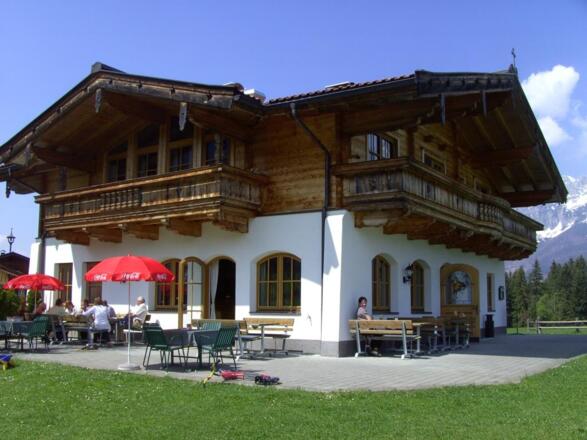 Jausenstation Oberleiten Sommer