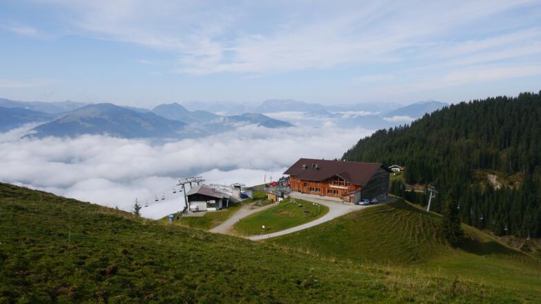 Alpengasthof Rigi vor einer erstklassigen Kulisse