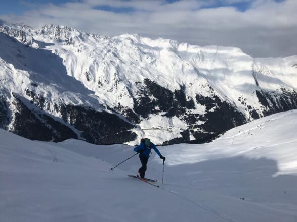 Anstieg vom Gallwieser Hochleger ins Obere Gamsgrübl