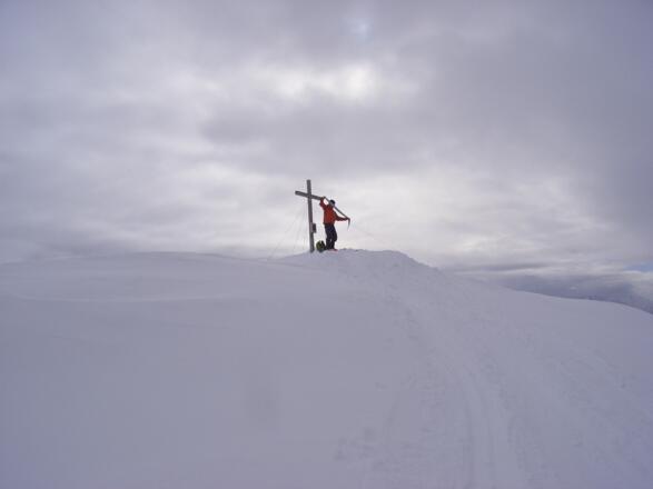 Gipfelkreuz der Speikspitze