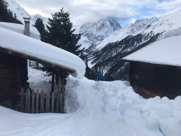 Vor der Aflinger Alm