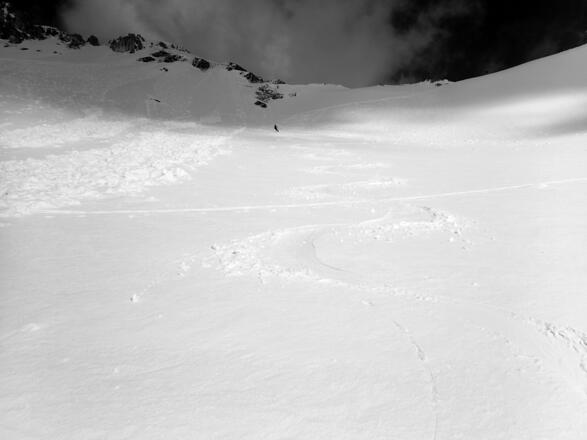 Auslauf des Steilhanges