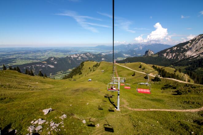 Sessellift Hochalpbahn am Breitenberg