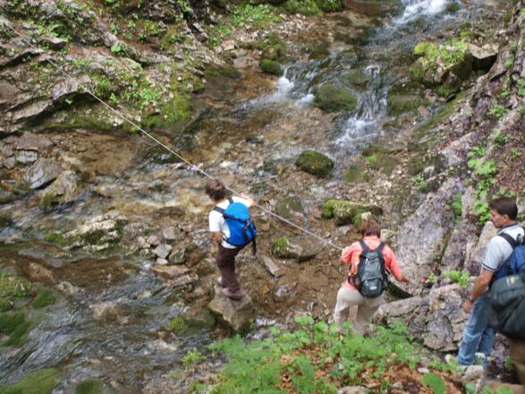 Einer der zwei Bäche